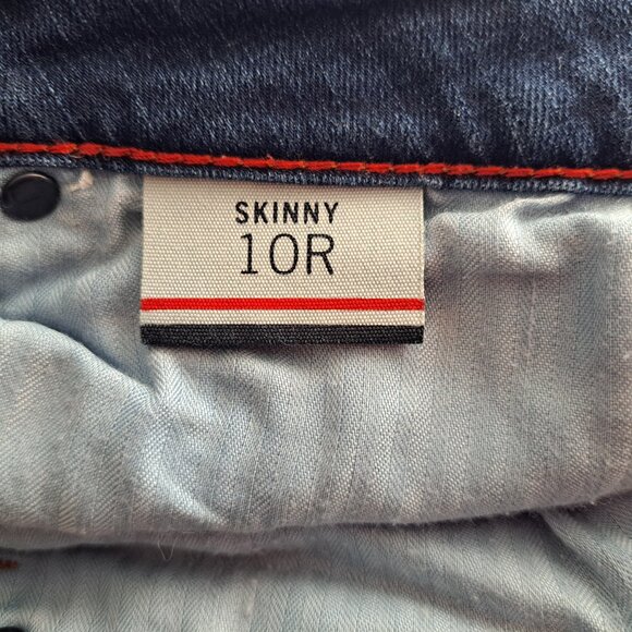 Tommy Hilfiger Women's Skinny Jeans Blue Color Size 10R - Picture 10 of 12